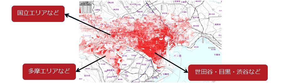 年収別世帯数推計データ 年収データ マップマーケティング株式会社 エリアマーケティング Gis 商圏分析 マップマーケティング株式会社