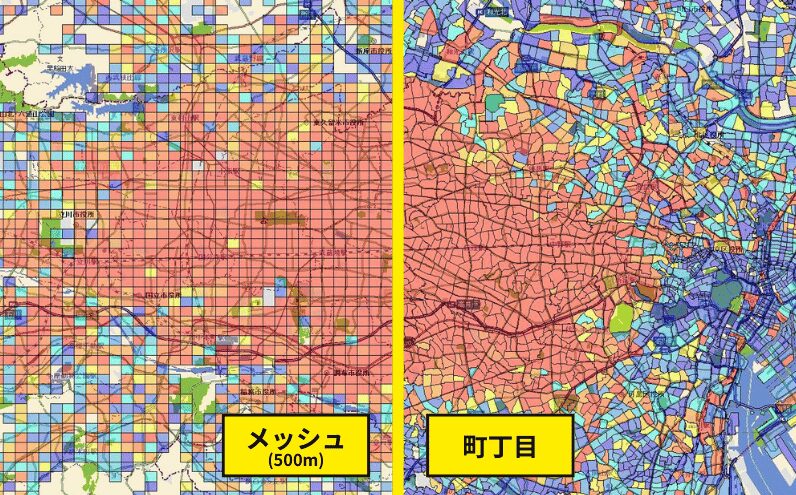 TerraMapシリーズで販売促進エリアの選定